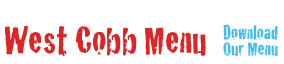Download Our Menu